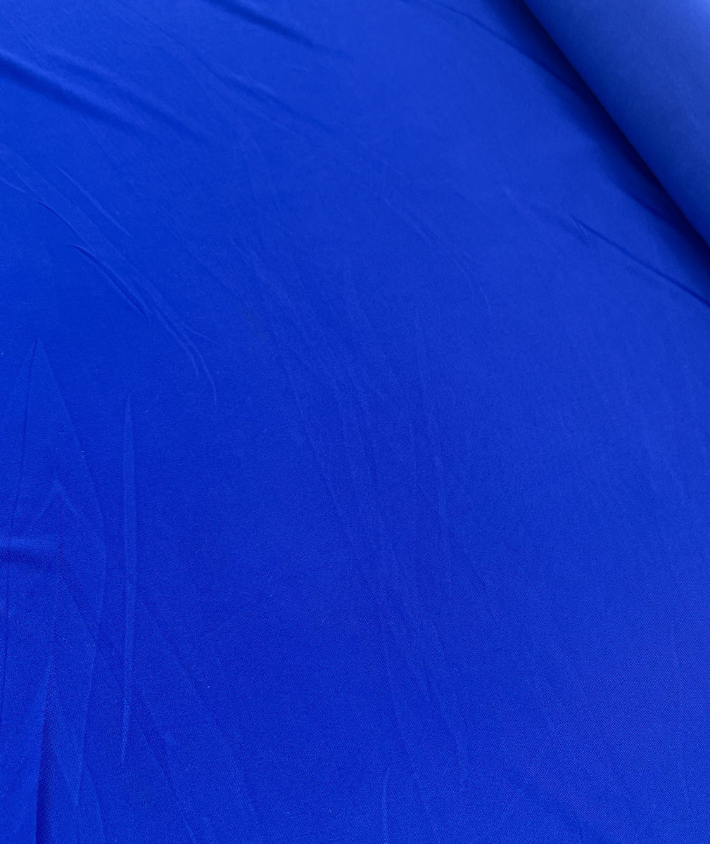 Soft Knit Bright Blue (9m Piece) | Silk Trader
